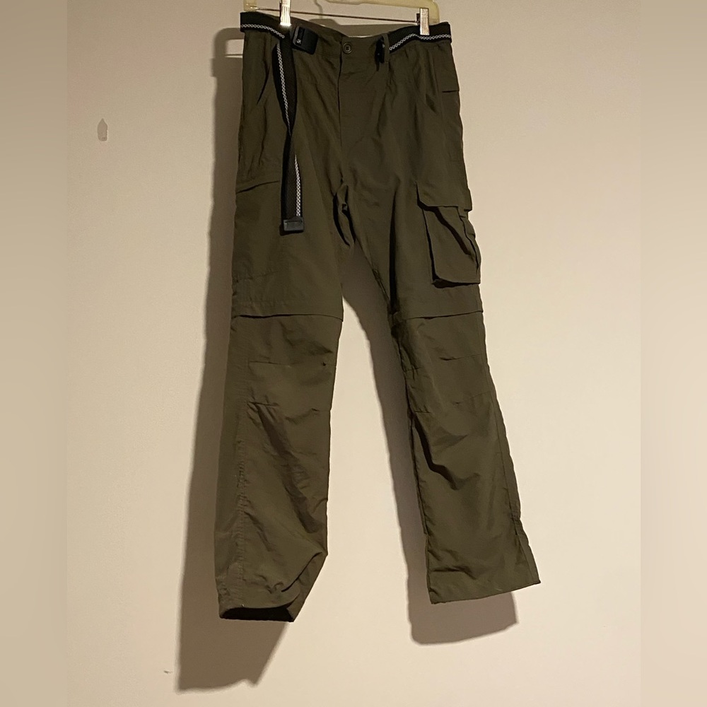 Baggy Green Cargos. Water resistant